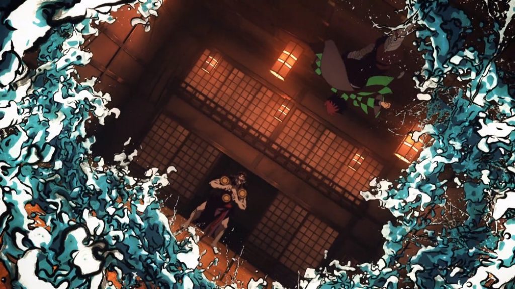Demon Slayer Kimetsu No Yaiba Episode 13 Tanjiro Water Running Technique
