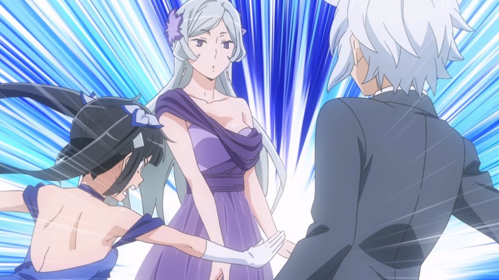 Is It Wrong To Try To Pick Up Girls In A Dungeon II Episode 1 Hestia Getting Between Freya And Bell