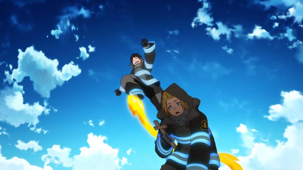 Fire Force Episode 7 Shinra Leapts into Battle
