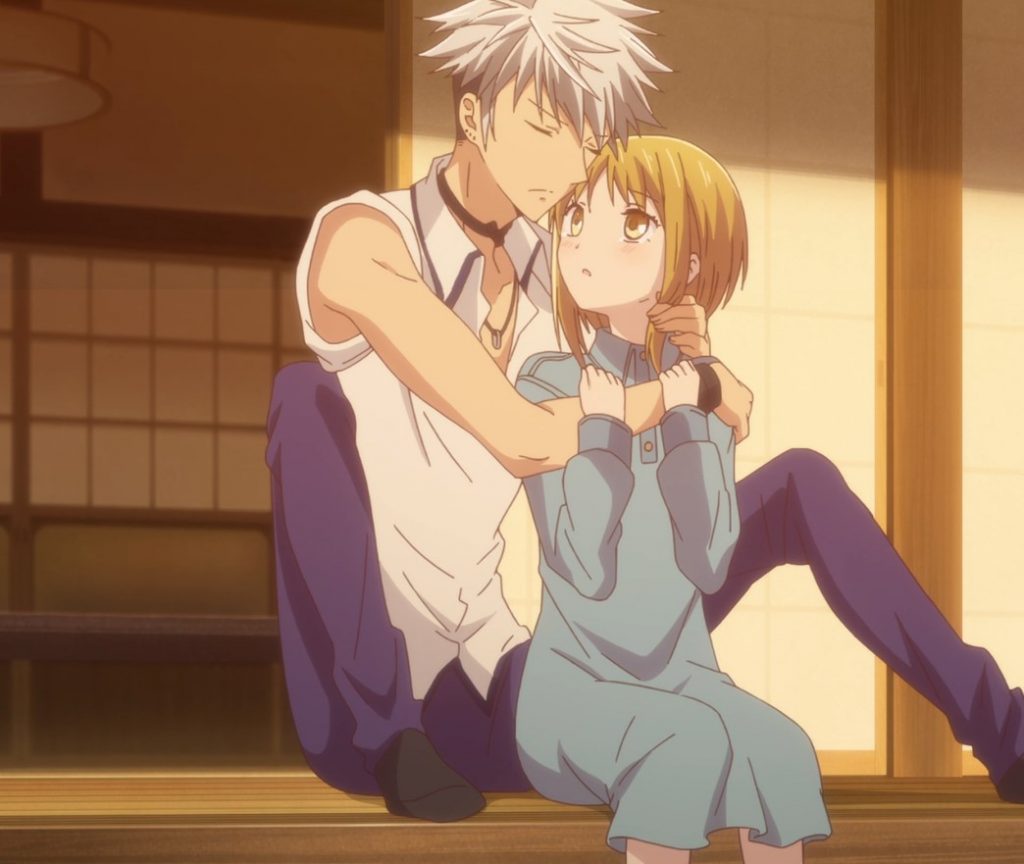 Fruits Basket Episode 18 Haru Hugging Kisa After She Spoke For First Time In Three Years
