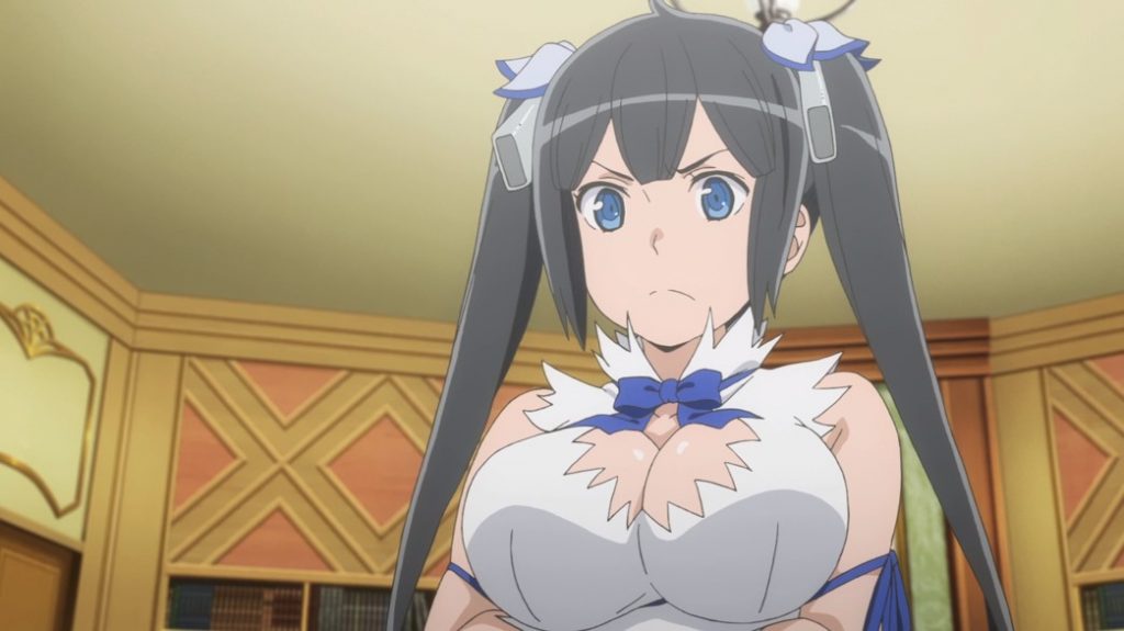 Is It Wrong To Try To Pick Up Girls In A Dungeon II Episode 7 Hestia is not Impressed