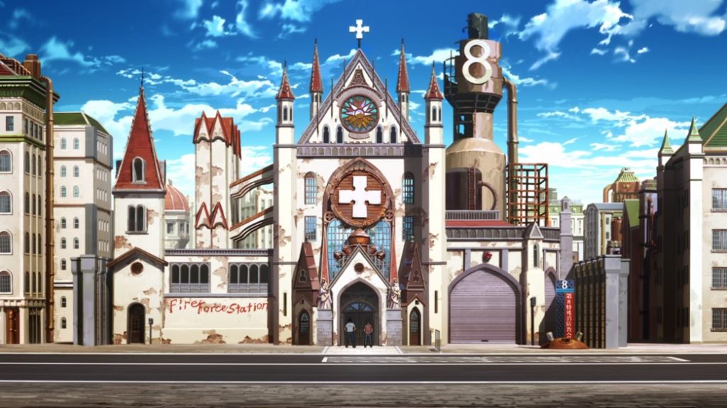 Fire Force Episode 11 Company 8 New Headquarters