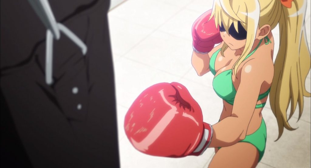 How Heavy Are The Dumbbells You Lift Episode 12 Hibiki Preparing to Hit Punching Bag