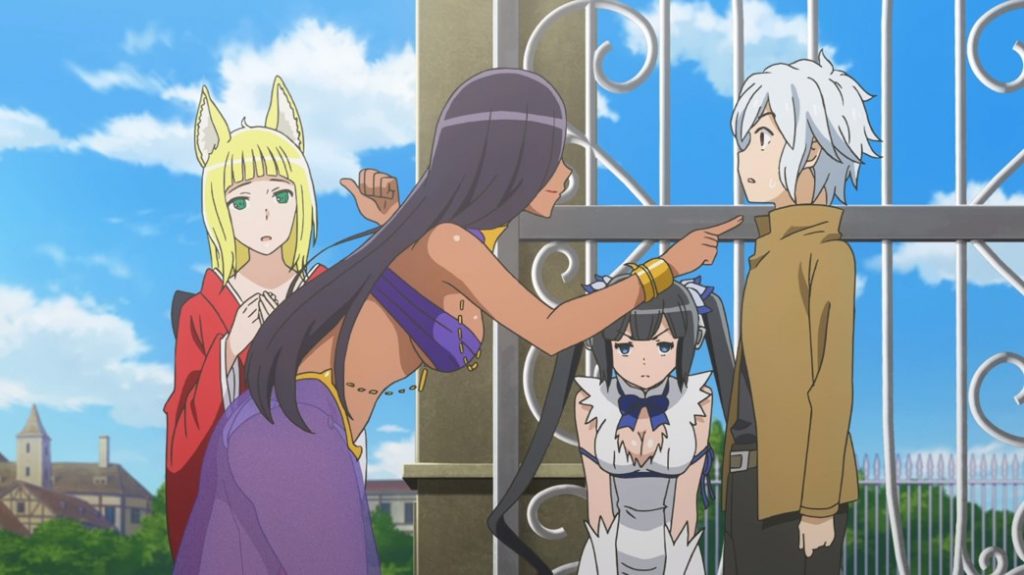 Is It Wrong To Try To Pick Up Girls In A Dungeon II Episode 11 Aisha tells Bell to look after Haruhime