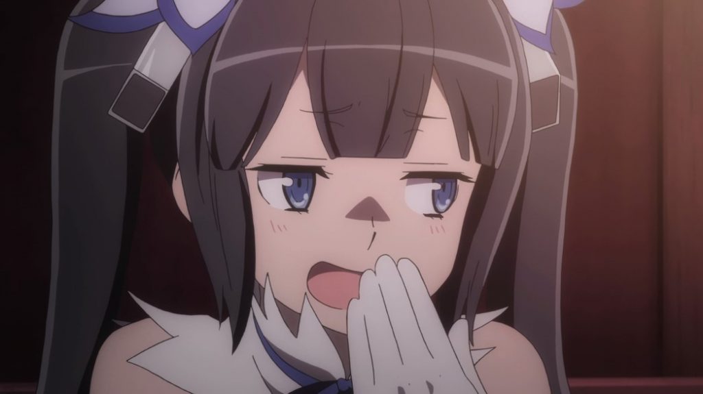 Is It Wrong To Try To Pick Up Girls In A Dungeon II Episode 12 Hestia being Naughty