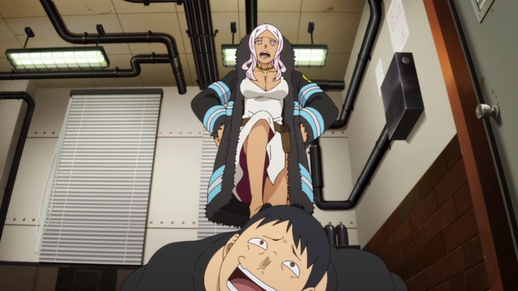 Fire Force Episode 12 Princess Hibana Gets Angry