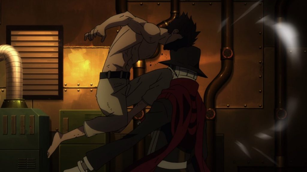 Fire Force Episode 17 Shinra Kicks Giovanni