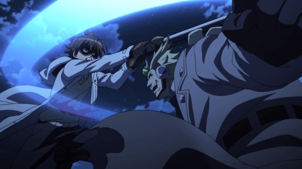 Akame ga Kill Episode 4 Tatsumi versus Headhunter Zanko