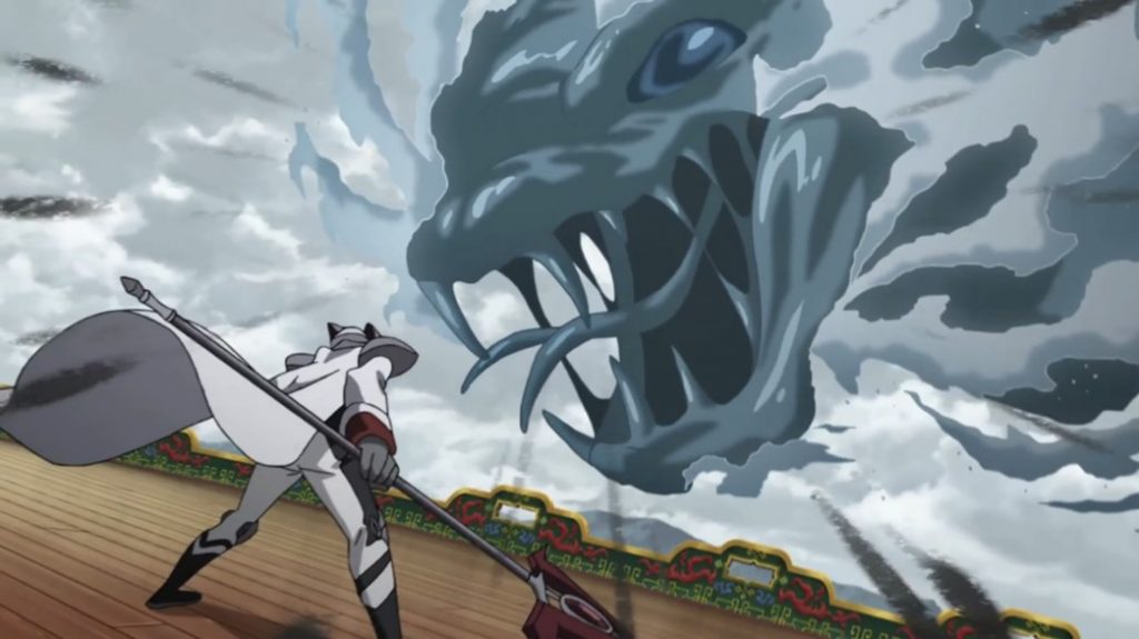 Akame ga Kill Episode 8 Bulat Fighting Liver's Water Dragon