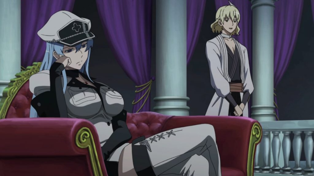Akame ga Kill Episode 9 Esdeath and Run at the Tournament