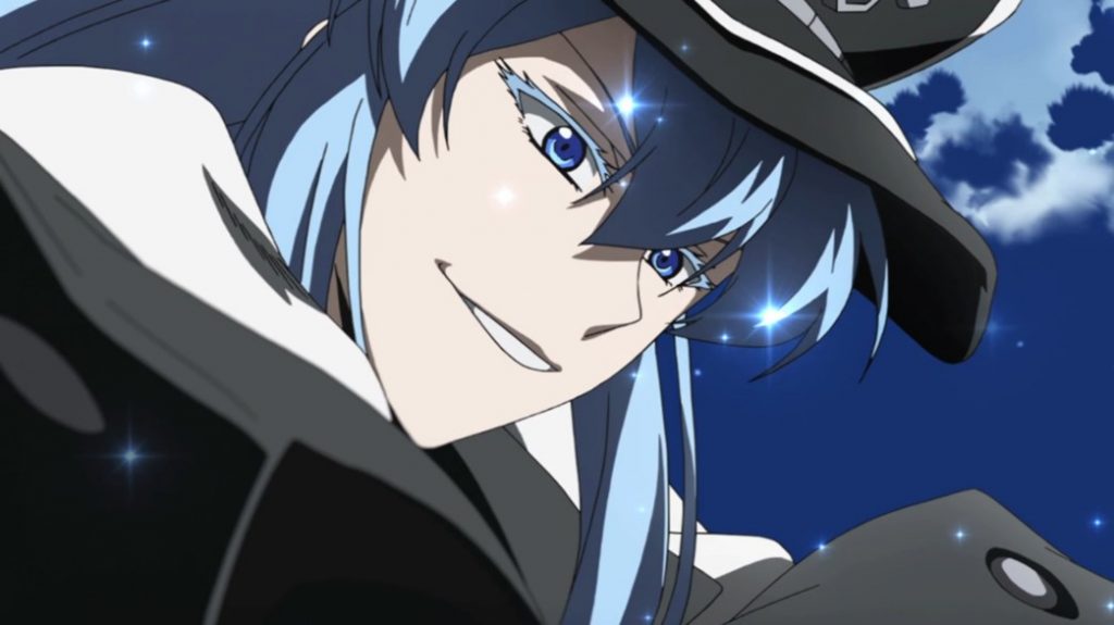 Akame ga Kill Episode 14 Esdeath shows her Ice Powers