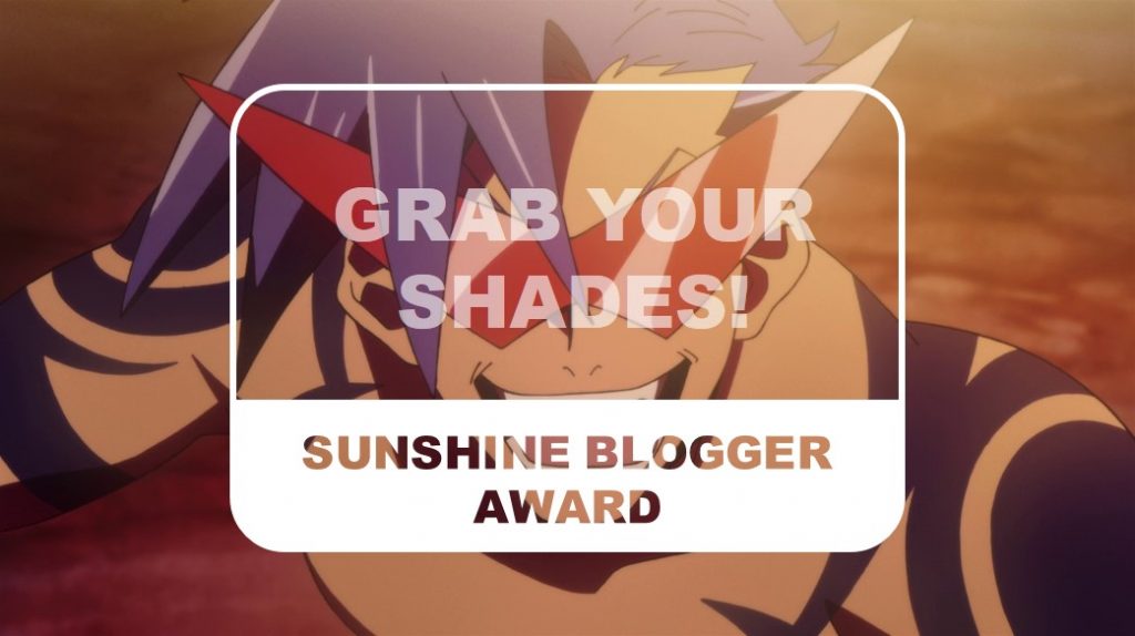 The Otaku Author Sunshine Blogger Award