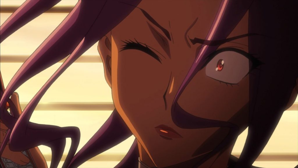 Highschool of the Dead Episode 12 Rika Minami Phone Shorting