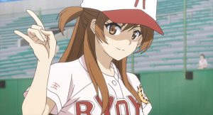 Tamayomi The Baseball Girls Episode 10 Ryoyukan Catcher