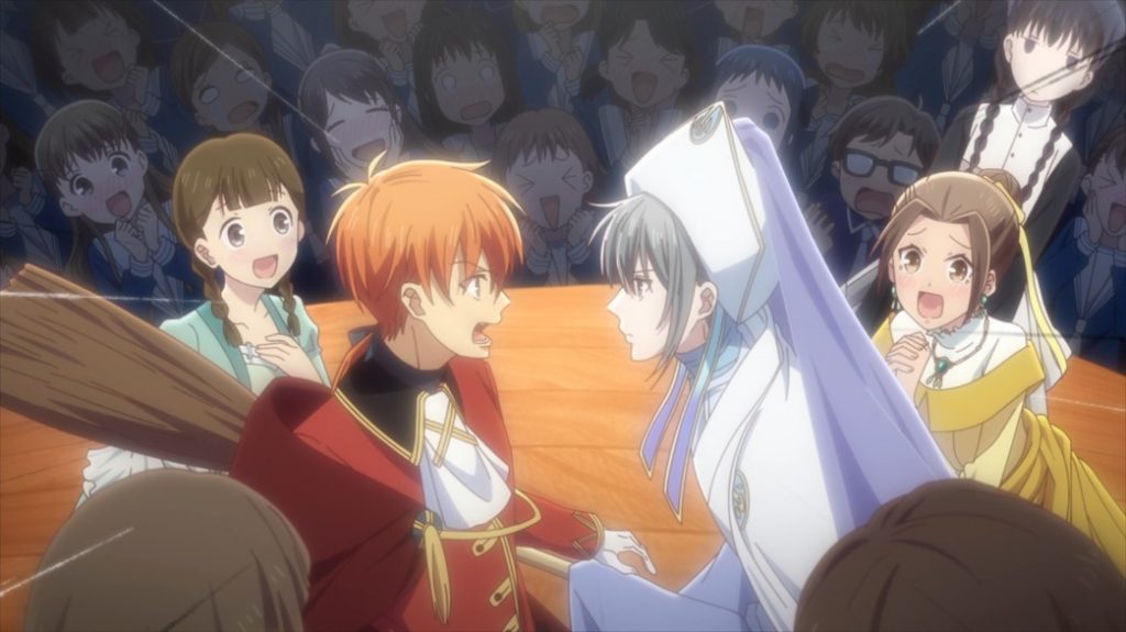 Fruits Basket Episode 48 The Fairy Godmother gives the Prince some Advice