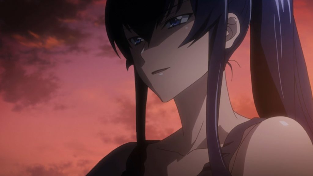 Highschool of the Dead Episode 9 Saeko Ready to Fight