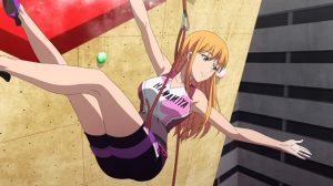 Iwa Kakeru Sport Climbing Girls Episode 2 Sayo conquering the wall