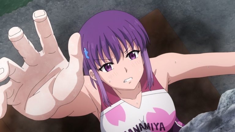 Iwakakeru Sport Climbing Girls Episode 3 Konomi feels the fear