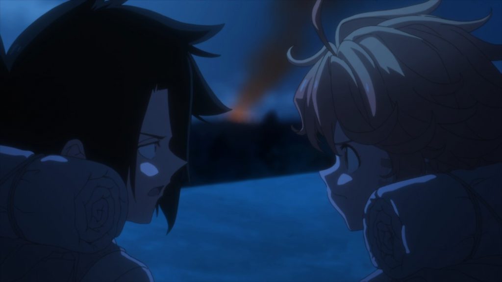 The Promised Neverland Episode 12 Ray and Emma