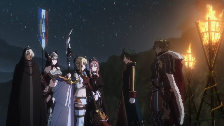 Record of Grancrest War Episode 22 Priscilla heads out to see the Pope