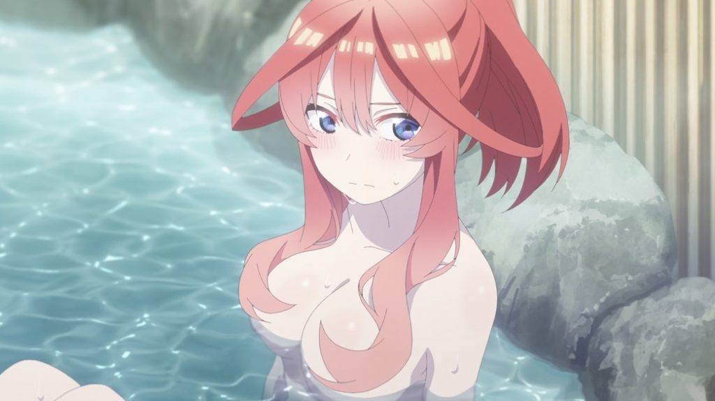 The Quintessential Quintuplets Episode 19 Itsuki in the hot springs