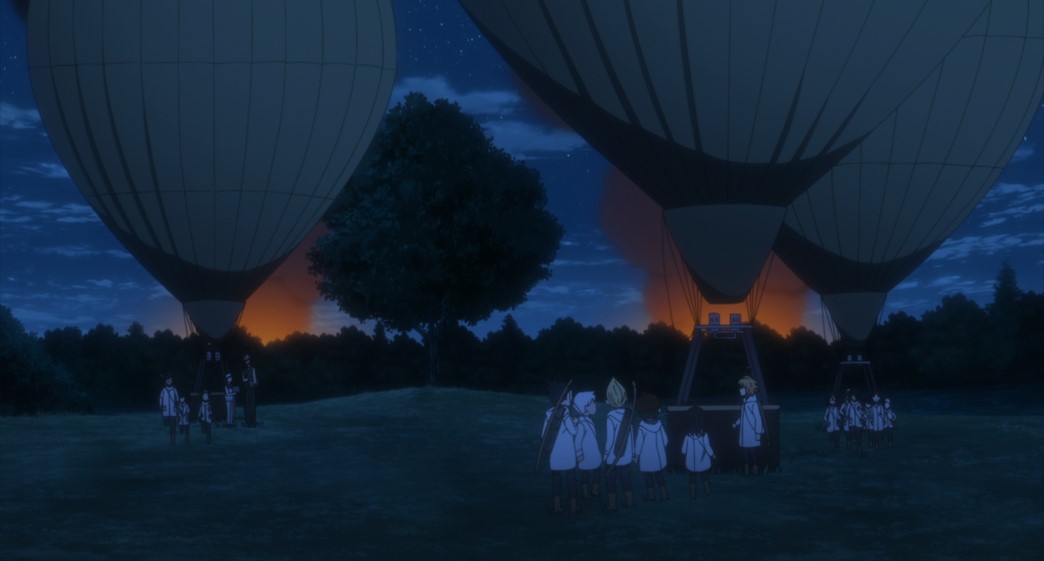 The Promised Neverland Season Two Episode 10 Hot Air Balloon Attack