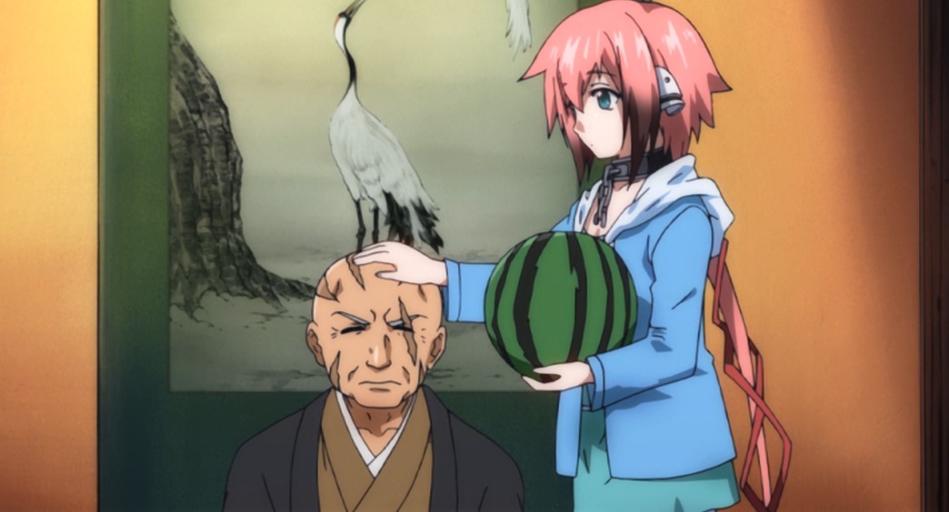 Heaven's Lost Property Episode 5 Ikaros and Mikako's father
