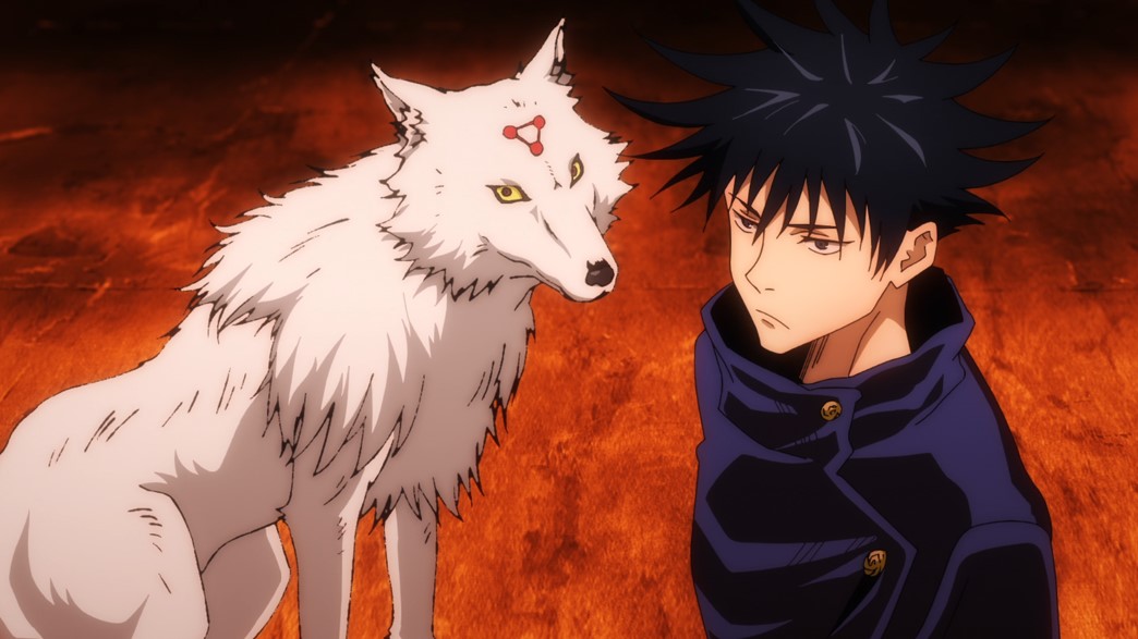 Jujutsu Kaisen Episode 4 Fushiguro and a demon dog