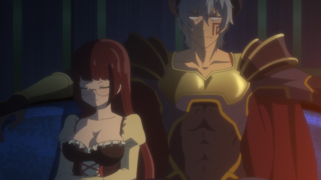 How Not To Summon A Demon Lord 2 Episode 8 Alicia sits with Diablo