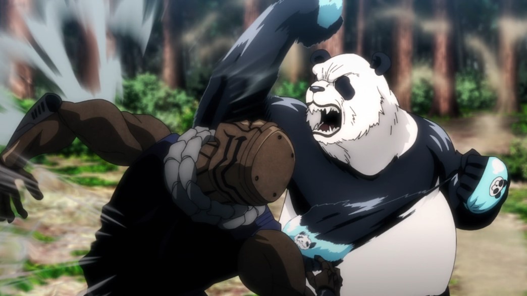 Jujutsu Kaisen Episode 16 Mechamaru versus Panda