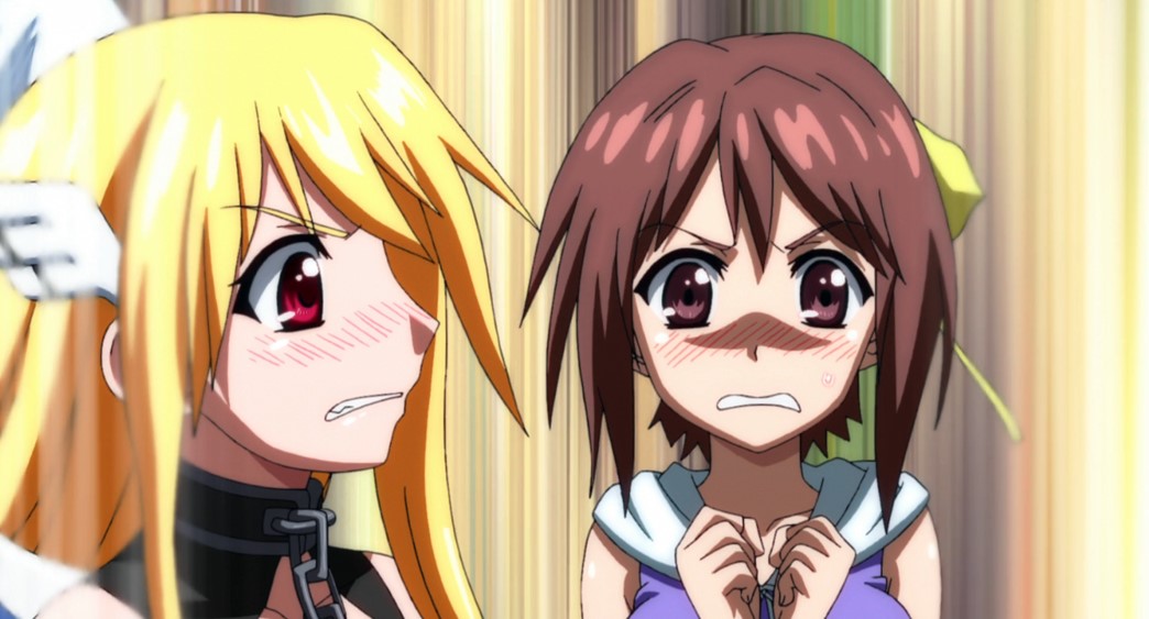 Heaven's Lost Property Episode 24 Astraea and Sohara see something they didn't want to
