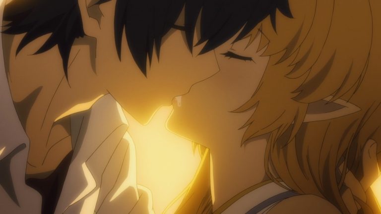 YU-NO A Girl Who Chants Love at the Bound of This World Episode 18 Takuya Kissing Sayless