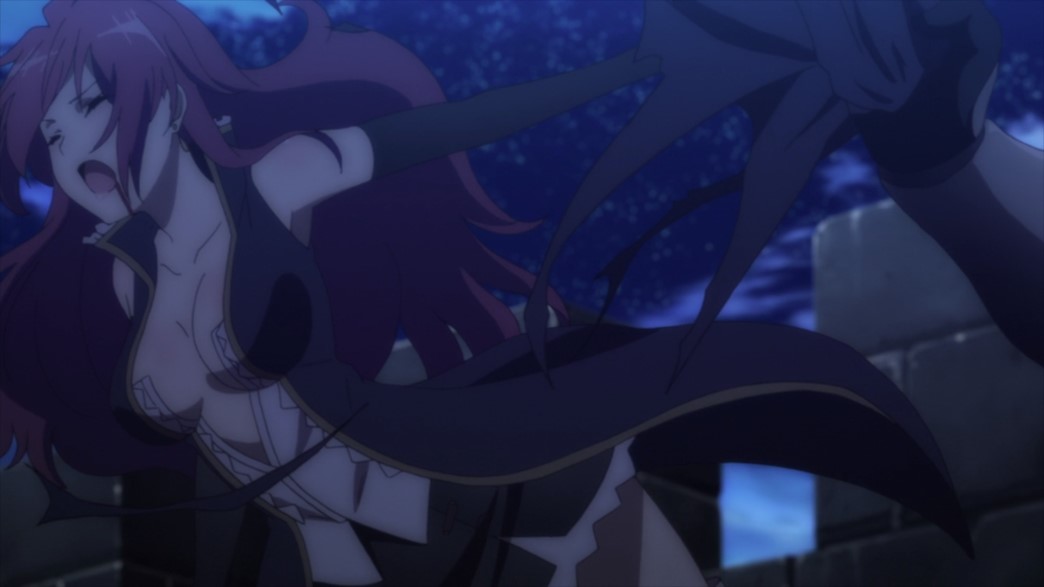 High School Prodigies Have It Easy Even In Another World Episode 11 Soldiers stripping Jeanne