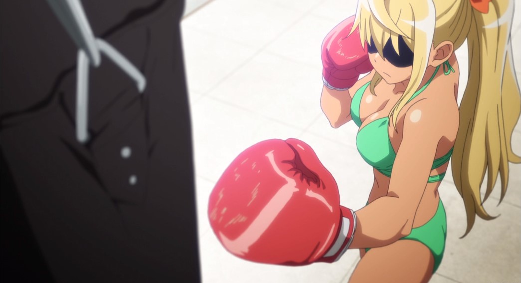 How Heavy Are The Dumbbells You Lift Episode 12 Hibiki Preparing to Hit Punching Bag