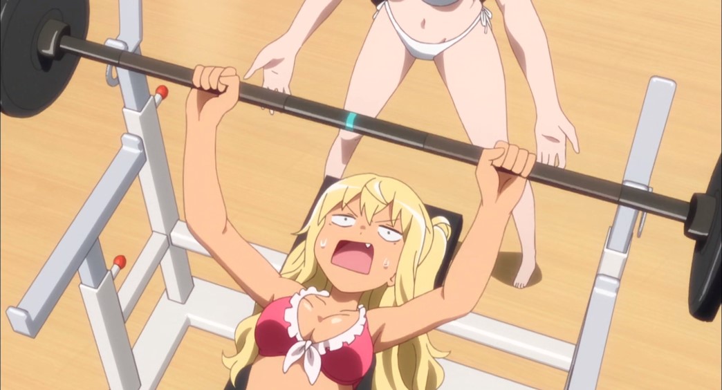 How Heavy Are The Dumbbells You Lift Episode 7 Hibiki Bench Press