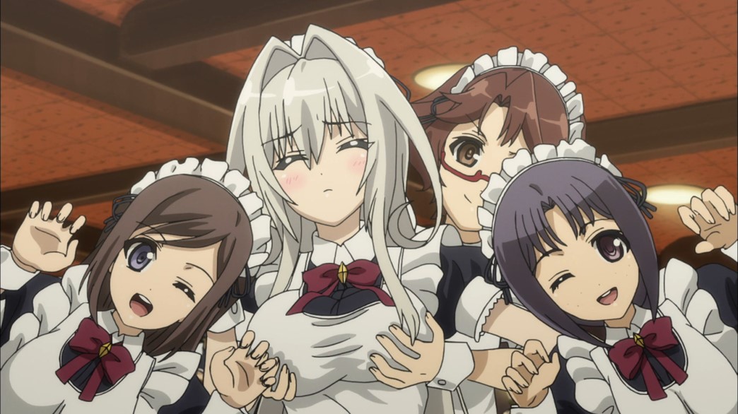 Hundred Episode 10 Emilia in the maid cafe