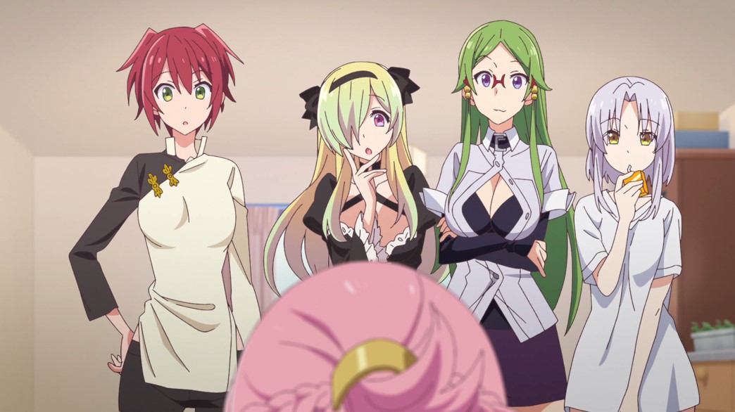 Mother of Goddess Dormitory Episode 3 Atena tries to win the big sister competition
