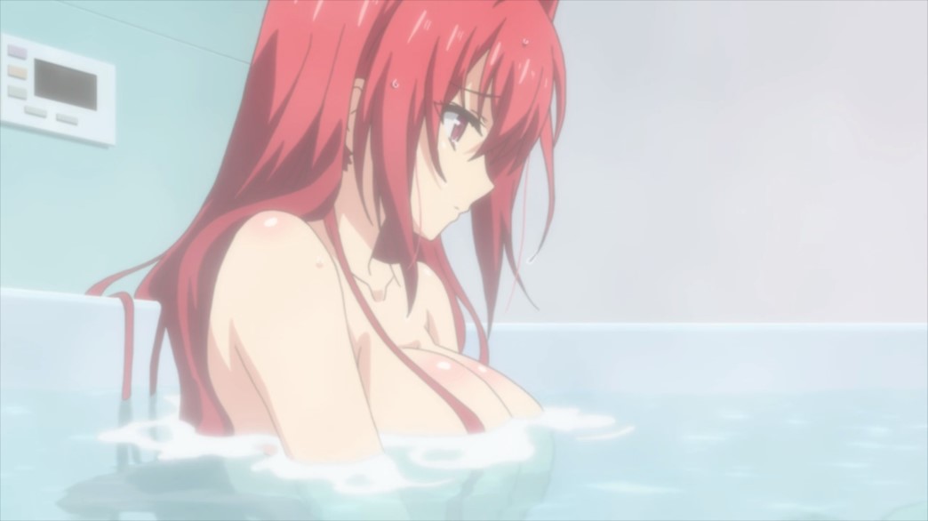 The Testament of Sister New Devil Episode 2 Mio Sitting in the Bath