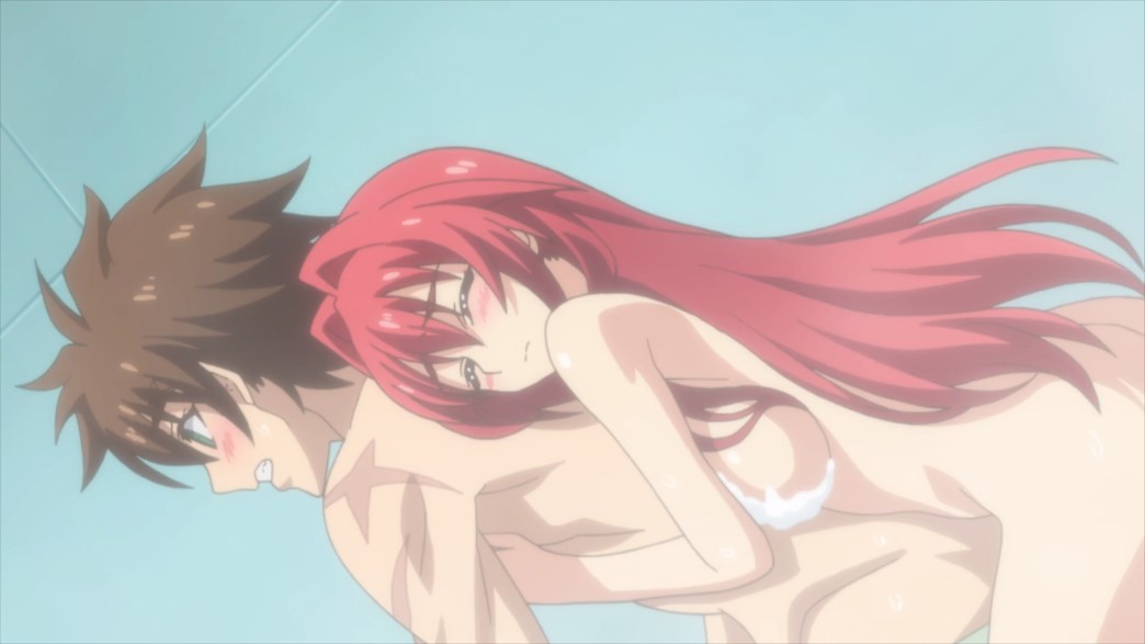 The Testament of Sister New Devil Episode 3 Mio hugs Basara nude