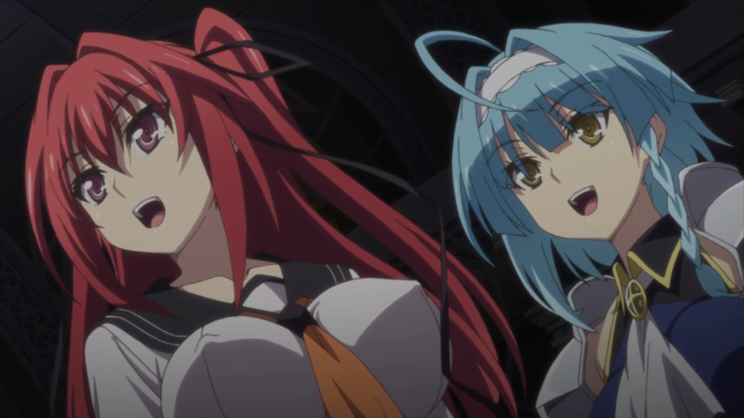 The Testament of Sister New Devil Uncensored Episode 10 Mio and Yuki excited to see Basara