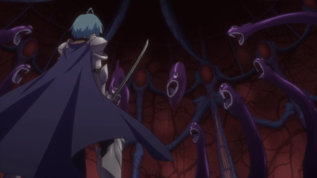 The Testament of Sister New Devil Uncensored Episode 12 Yuki fighting Monsters