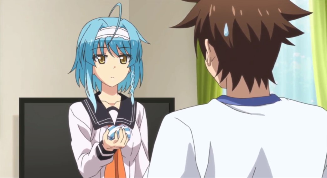 The Testament of Sister New Devil Uncensored Episode 13 Yuki wants Basara to eat her Panties