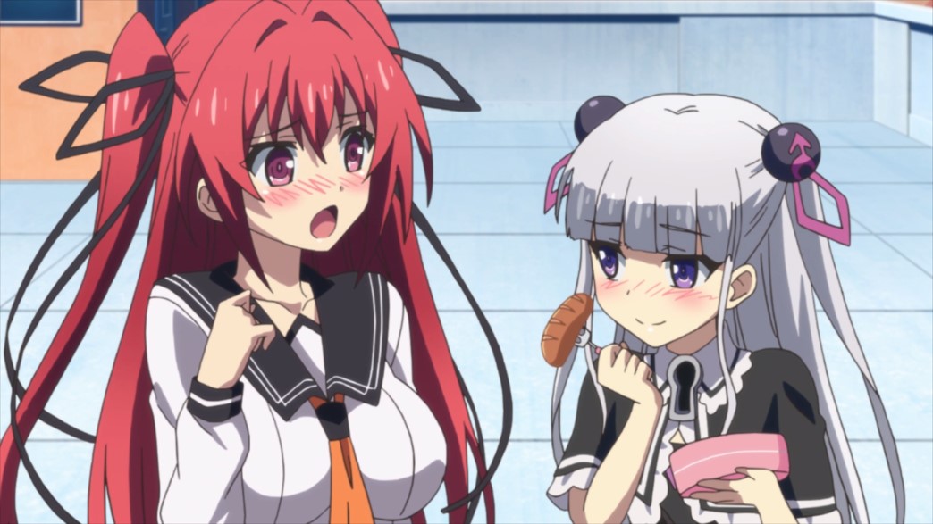 The Testament of Sister New Devil Uncensored Episode 4 Mio and Maria embarrassed