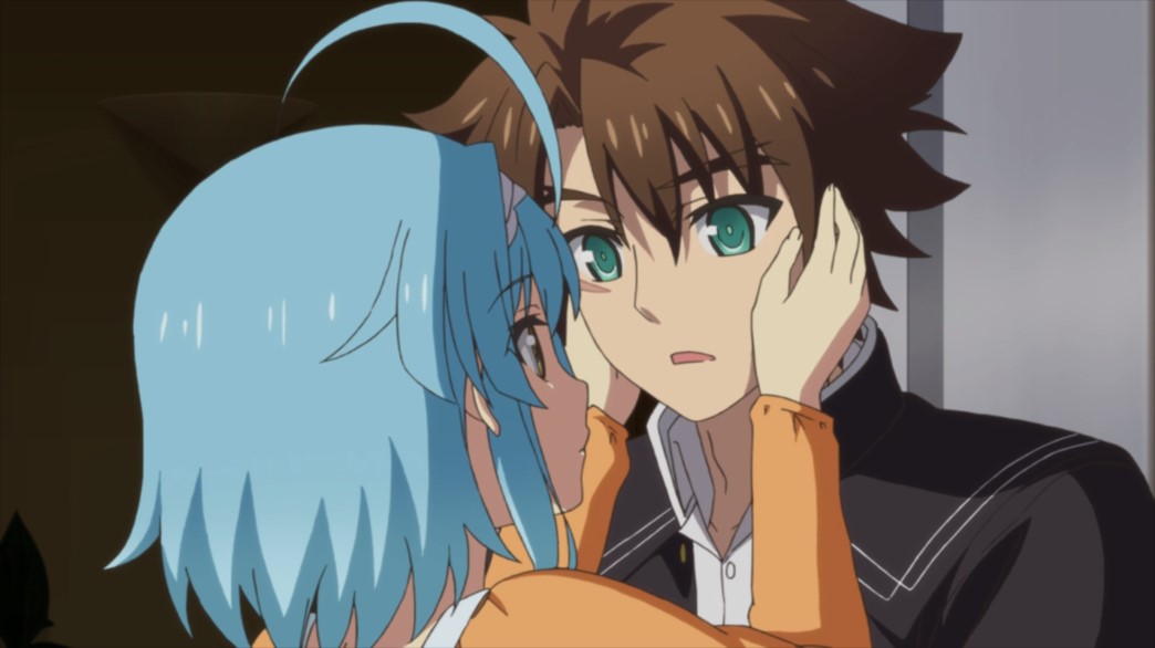 The Testament of Sister New Devil Uncensored Episode 8 Yuki and Basara Kissing