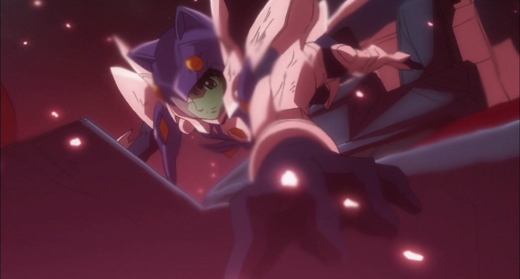 Cat Planet Cuties Episode 12 Aoi battle suit sacrifice