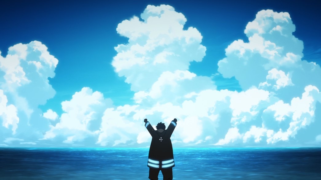 Fire Force Episode 30 Shinra at the sea