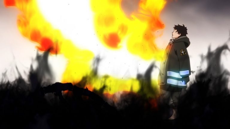 Fire Force Episode 32 Has Shinra received a blessing from the cloaked woman