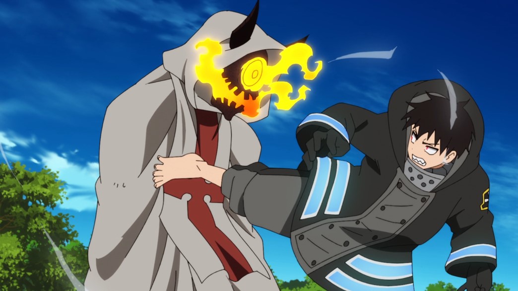 Fire Force Episode 32 Shinra attacks Tempe