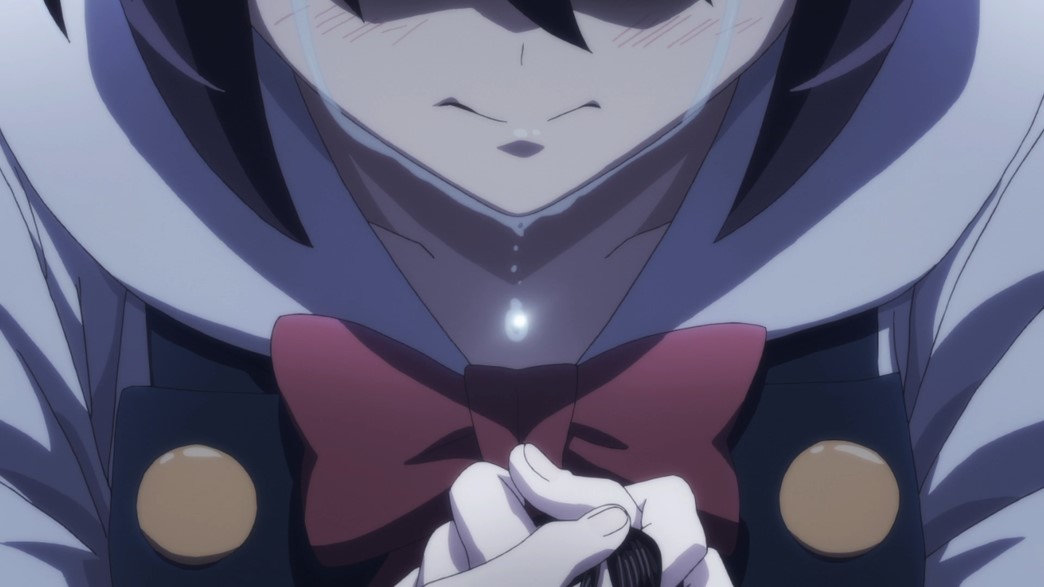 Tsugumomo Episode 9 Nanako upset at her sisters sacrifice
