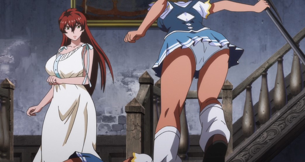 Valkyrie Drive Mermaid Uncensored Episode 7 Akira Hiragi Fighting Girls Panties